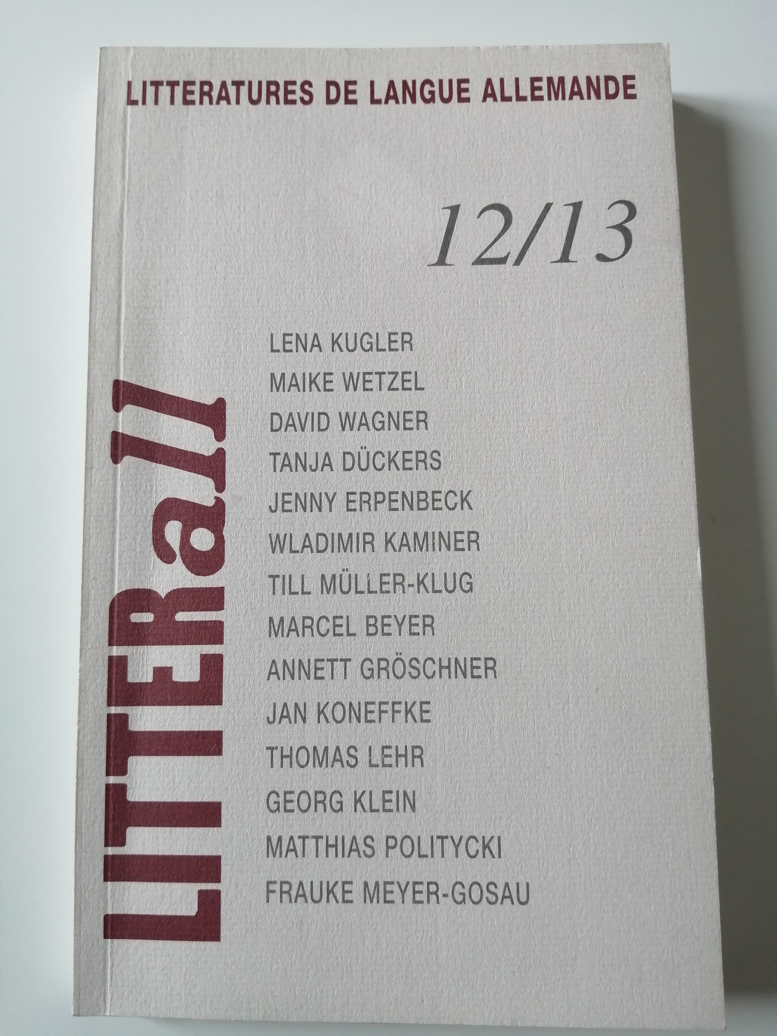 revue litterall 12_13